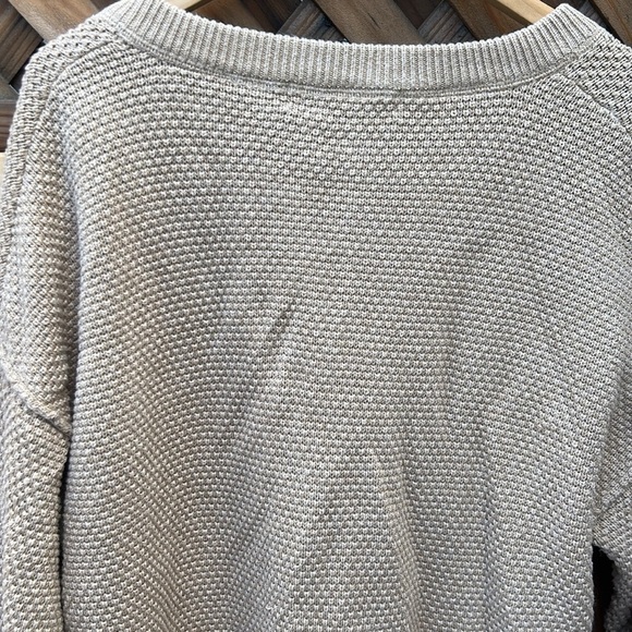 Free People Beach Knit Sweater Oversized Resortwear Casual Minimalist Sz XSmall - Picture 7 of 7